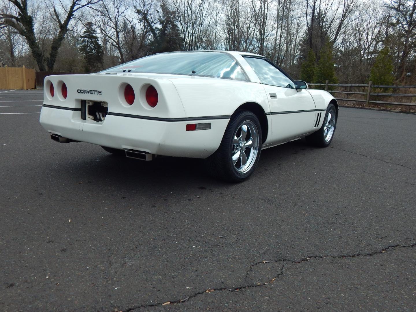 1984 White /Black leather Chevrolet Corvette (1G1AY0789E5) , located at 6528 Lower York Road, New Hope, PA, 18938, (215) 862-9555, 40.358707, -74.977882 - Here for sale is a good running 1984 Chevrolet Corvette Coupe. Under the hood is a strong 5.7 liter V8 which puts power to the rear wheels via a good shifting automatic transmission. Seats are recently reupholstered in Black leather and look great. Removable targa top. Power windows, power locks, - Photo#5